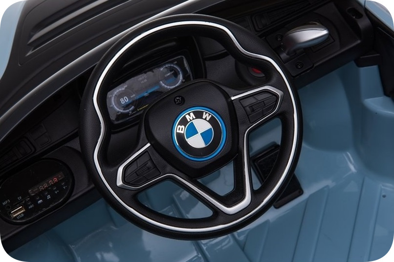 Auto na Akumulator BMW I8 Biały Panel Dzwiękowy